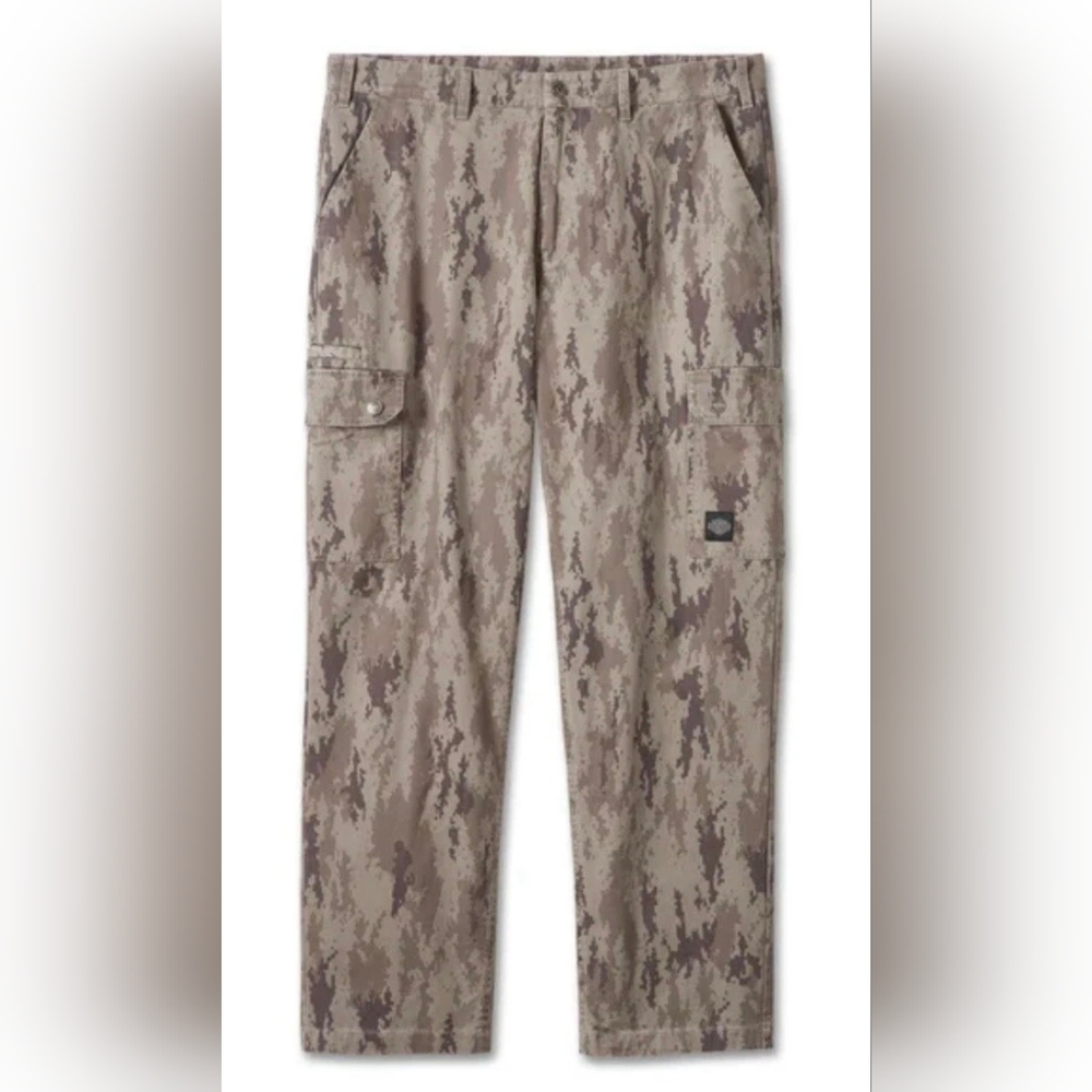 Harley Davidson New Cotton Camo Pants Men 40 x 30 Cargo Pants 112025
